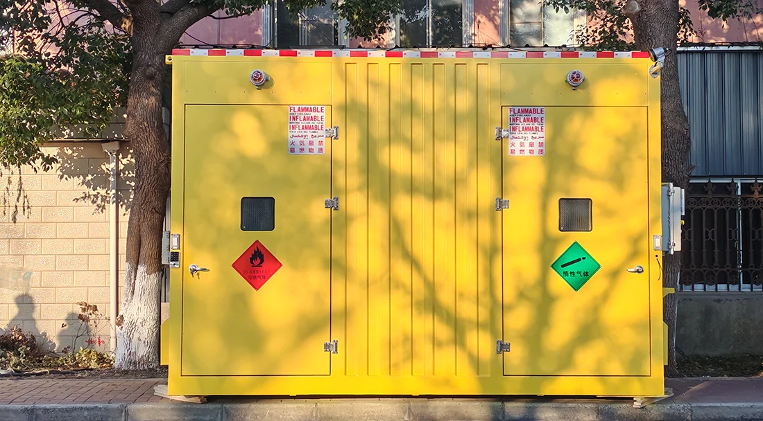 Walk-in Explosion-proof Gas Cylinder Storage Container Warehouse